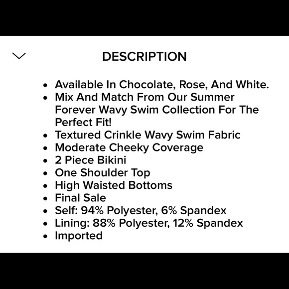 Fashion Nova bikini, one-shoulder - Picture 2 of 4